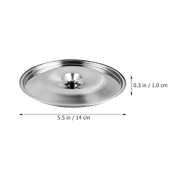 Amazon.co.jp: Happyyami 2本 ステンレス スチール 鍋 蓋 小 鍋